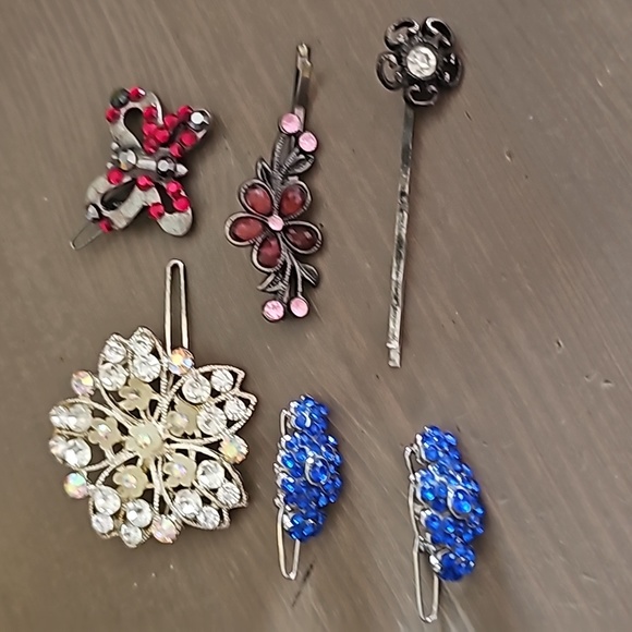 STUNNING VINTAGE HAIR CLIP BUNDLE - Picture 3 of 9